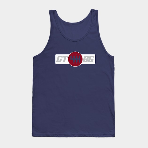 GT86 Tank Top by akirascroll